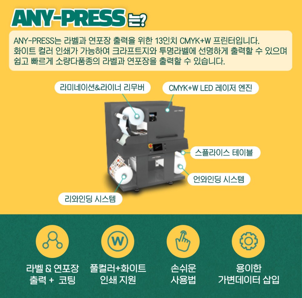 ANY-PRESS소개2 컬러 라벨 프린터