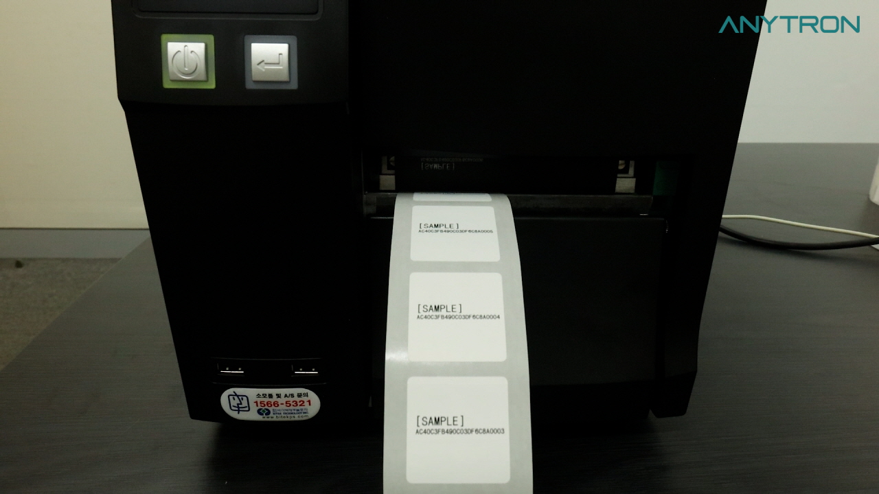 RFID프린터-BT-100-35X35mm-RFID태그-병원-환자-출입관리-4 RFID프린터-BT-100-73X17mm-RFID태그-자산관리-입출고관리