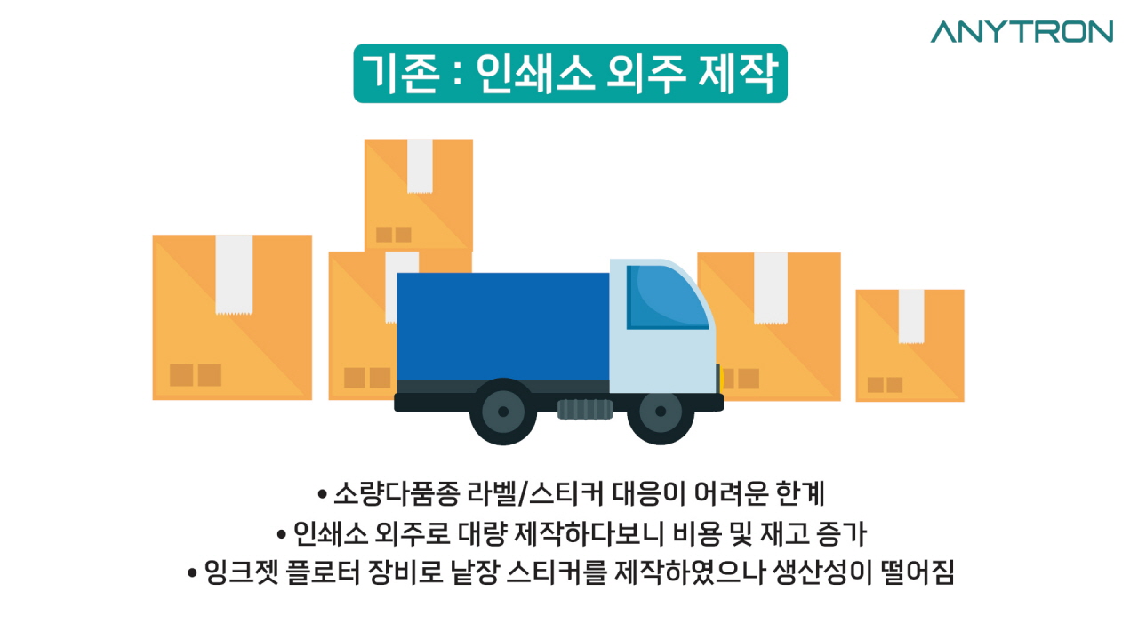 디지털-라벨-제작-시스템-라벨프레스-레이저-커팅기-도입-다품종소량스티커-대응