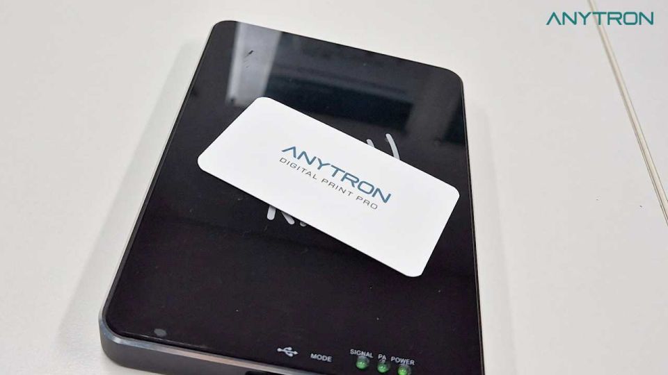 애니트론 RFID 출입통제 시스템 태그 발행