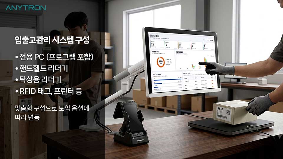 애니트론 입출고관리 시스템